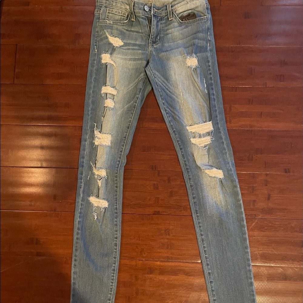 Flying Monkey Skinny Jeans / 28 inseam